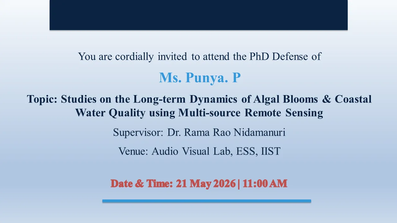 PhD Open Defense